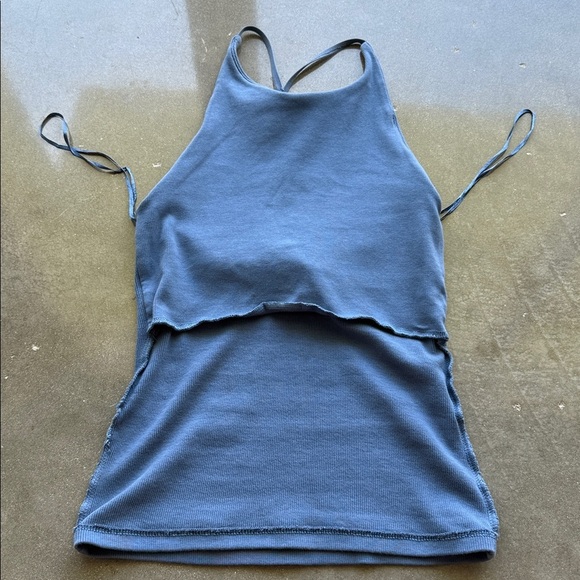 Zara Halter Neck Open Back Tank Top - Picture 6 of 8